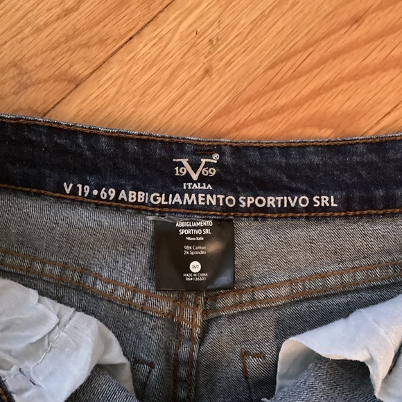 V 1969 Abbigliamento Sportiva SRL Skinny Jeans Size 26/2 - Picture 3 of 11